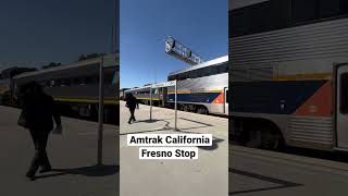 Fresno California Amtrak train station [upl. by Ennirac]