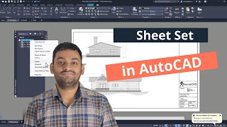 AutoCAD Sheet Set  Complete tutorial [upl. by Edgar]