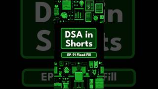 DSA in Shorts  EP91 Flood Fill [upl. by Aihsoj]