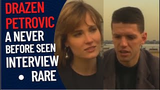 Drazen Petrovics NEVER BEFORE SEEN INTERVIEW  Rare Footage [upl. by Treat]