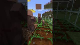 This is the BEST Automatic Villager Farm for Minecraft 121 in Java and Bedrock Edition shorts [upl. by Atnoek]