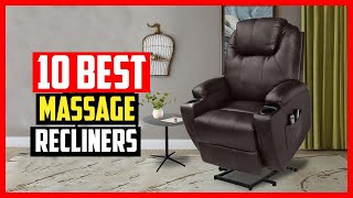 ✅Top 10 Best Massage Recliners in 2024 [upl. by Ahselet383]