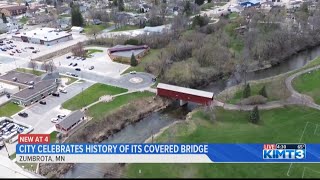 Zumbrota celebrates the history of its covered bridge [upl. by Admana]