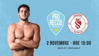 PRO RECCO vs GENOVA QUINTO [upl. by Weksler179]