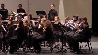 Cape Fear High School Concert Band  Lindbergh Variations  Robert Sheldon [upl. by Novahs874]