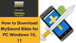 How to Download MySword Bible for PC Windows 10 11 [upl. by Ajnin]