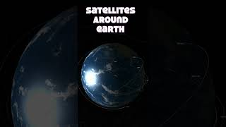 Exploring The World From Space Satellites Journey Around Earth solarsystem satellite planet [upl. by Naz]