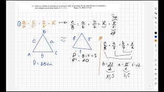 Semejanza de Triángulos [upl. by Novyaj49]
