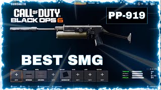 WHY THE quotPP919quot IS THE BEST SMG IN BLACK OPS 6 100 ELIMS [upl. by Angy]