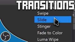 OBS Course 131  TRANSITIONS  How to create and use Stinger Transitions in OBS Tutorial amp Guide [upl. by Akined488]