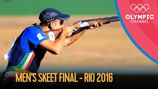 Mens Skeet Shooting Final  Rio 2016 Replays [upl. by Bang]