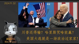 川普还得输？哈里斯凭什么能赢？美国大选就是一场政治过家家！ [upl. by Llenad]