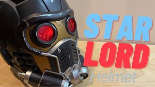 Realistic StarLord Helmet Review and Features [upl. by Blandina]