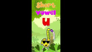 Short Vowel u  Phonics Song  Shorts [upl. by Elana]