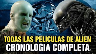 Todas Las Películas de Alíen  Xenomorphos  Ingenieros  Explicación en ORDEN CRONOLÓGICO 2023 [upl. by Kooima]