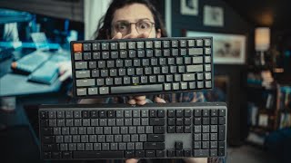 Logitech MX Mechanical vs Keychron K2 Best Bluetooth Mechanical Keyboard MacOS and Windows [upl. by Leinnad]