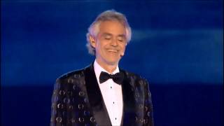 Intimissimi on Ice 2016  Andrea Bocelli  CON TE PARTIRO [upl. by Ahsote]