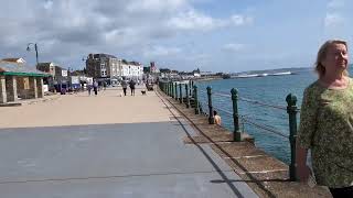 Walking Along The Sea Front In Penzance [upl. by Solly]