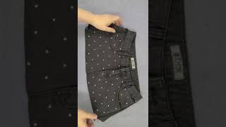 Diy idea made from shrunk old jeans작아진 청바지리폼sew sewingshorts [upl. by Atteuqehs]