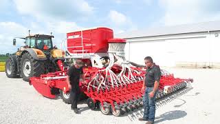 Poettinger Terrasem v6000 D Part 3  Seeding Unit  Buckeye Farmers [upl. by Leahcimnhoj551]