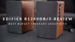 Edifier R1280DB Review  Best Speakers for Vinyl Under 150 [upl. by Nhabois]