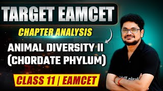 ANIMAL DIVERSITY II CHORDATE PHYLUM  Zoology  Class 11EAMCET [upl. by Ttezil]