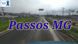 Passos MG mais uma vez passando por essa maravilha de cidade 21923 [upl. by Ocsisnarf]