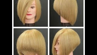 Stacked Bob Haircut Tutorial [upl. by Egroej]