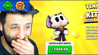 1049 TL EFSANEVÄ° KÄ°T SATIN ALDIM ve MAKSLADIM ðŸ˜¶ Brawl Stars [upl. by Eittik871]