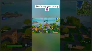 That’s my gun buddy 💯😈😁 snipes fortnite rap fortniteclips [upl. by Wescott]