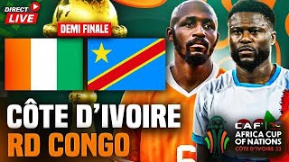 Résumé du match CÔTE D’IVOIRE VS CONGO RDC CAN [upl. by Ellicott]