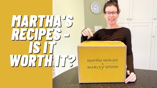 Is Martha Stewarts Marley Spoon Meal Kit Worth It Marley Spoon Review Pricing and Market Menu [upl. by Roslyn]