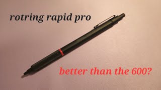 rotring rapid pro vs rotring 600 [upl. by Doley837]