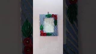 photo frame wallpaper hanging ideas 🥰😀paperartart subscribeshortvideo beautifulcraftmakar [upl. by Moya]