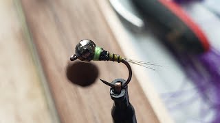 Olive perdigon fly pattern [upl. by Olivia567]