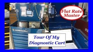 Tour Of My Diagnostic Cart [upl. by Yrad]