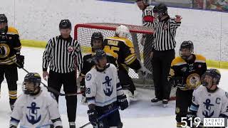 GOJHL  Hamilton Kilty Bs vs Port Colborne Sailors [upl. by Legim]