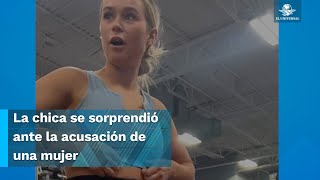 Critican a joven por su forma de vestir para entrenar en el gimnasio y se viraliza [upl. by Llenyl132]