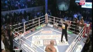 Bob Sapp Gets KOd Bob Sapp vs Alexandru Lungu [upl. by Acirahs]