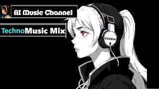 German Underground Techno 1 5  AI Music Channel [upl. by Ernaldus]