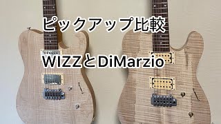 ピックアップの違いでのサウンド比較 WIZZ Premium Clone PAF amp DiMarzio PAFProをKTProに載せて比較 [upl. by Guria]