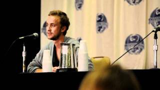 Tom Felton at Dragoncon quotMy father will hear about thisquot [upl. by Havelock]