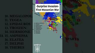 Surprise Invasion  First Messenian War [upl. by Norraa401]