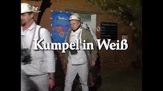 Kumpel in weiss  Arbeitsalltag im Salzbergwerk hessen 3 unterwegs 1990 HR  Hessischer Rundfunk [upl. by Terr]