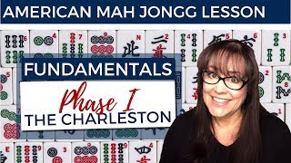 American Mah Jongg Lesson Fundamentals 9 Phase I The Charleston mock card [upl. by Farhi]