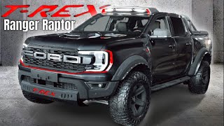 Ford Ranger Raptor T REX Styling Package by Carlex Design [upl. by Nurav]