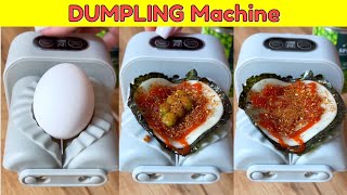 Dumpling machine success dumplingsrecetastaciles Recipe viral cooking dumplingsauce91 food [upl. by Najram]