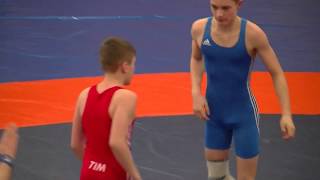 Ringen Turnier Leipzig Jugend B 44 kg Grröm [upl. by Ifok]