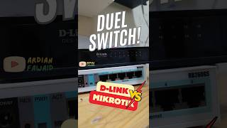 DLink vs Mikrotik mana yang lebih baik compare mikrotik dlink shorts router switch [upl. by Antonia44]