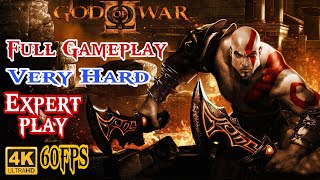 God Of War 2 Full Gameplay Titan Very Hard 4K 60FPS UHD  Complete Walkthrough  Longplay  RPCS3 [upl. by Oriana991]